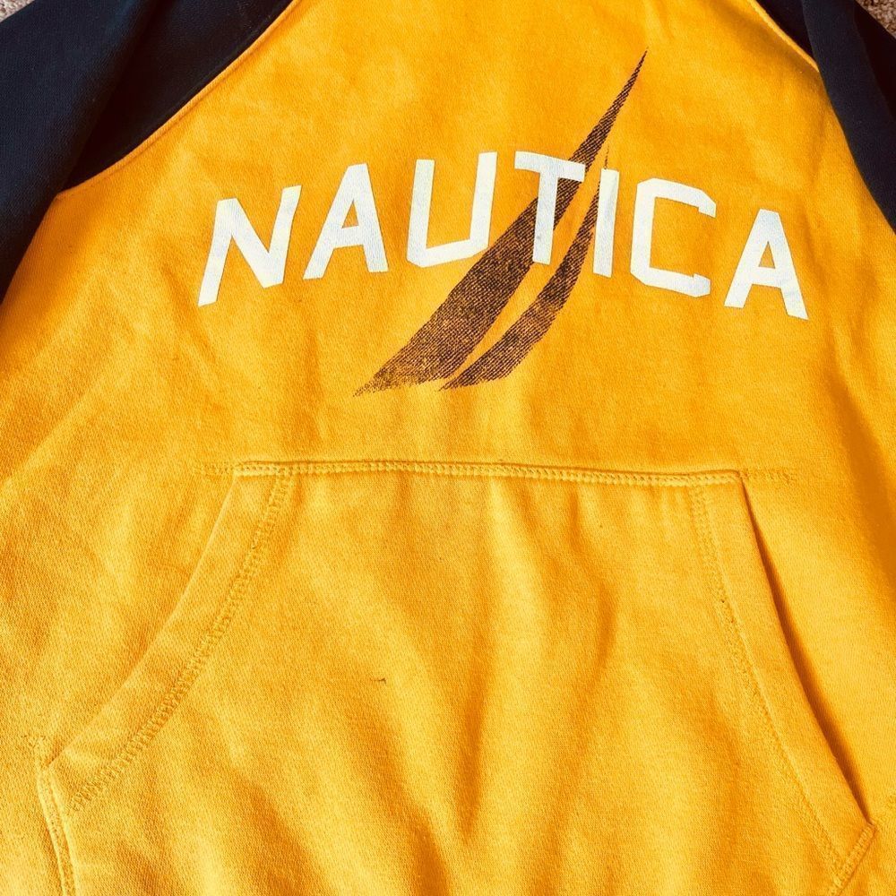 Nautica Boys Colorblock Fleece Hoodie - Picture 3 of 5